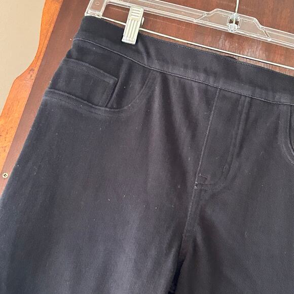 Spanx medium Black High Ankle Leggings pants Women w/ pockets - Picture 5 of 9